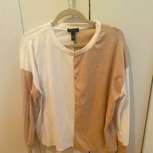 Aqua Size Medium New Colorblock Sweater